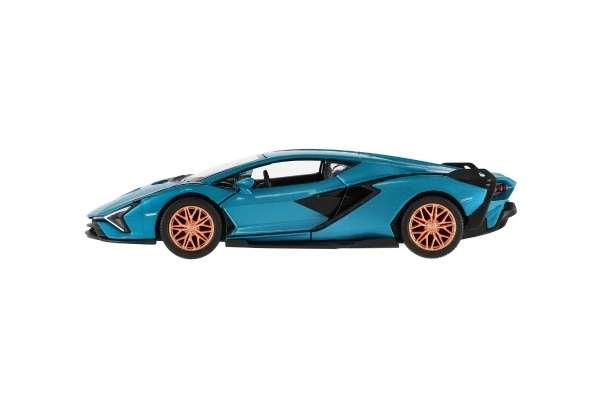 Auto Kinsmart Lamborghini Sián FKP 37 metal/plastik 13cm mix kolorów