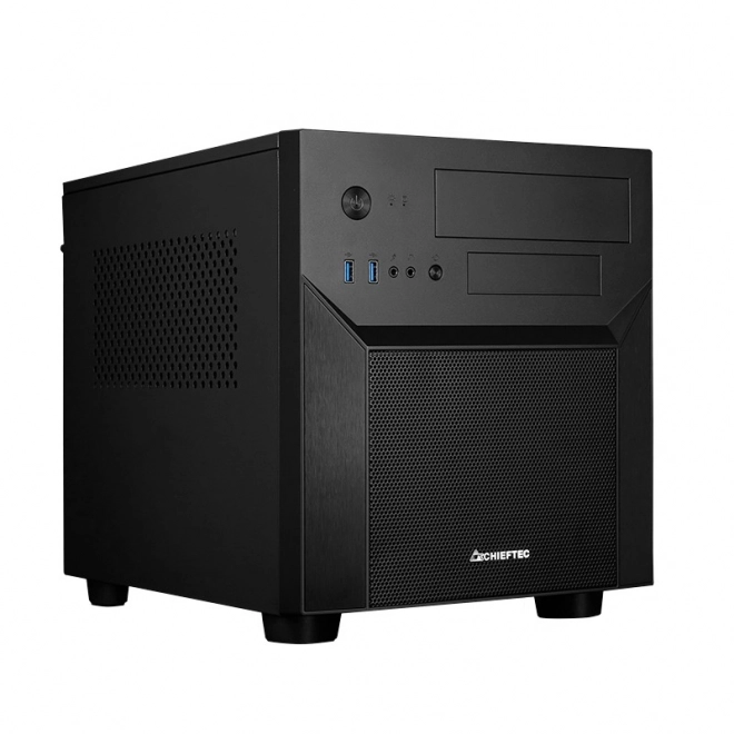 Czarna obudowa komputerowa mATX Cube Mesh Series