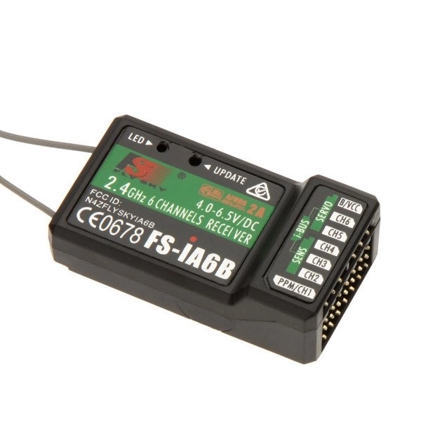 Nadajnik Fly Sky FS-I6 + odbiornik A6B