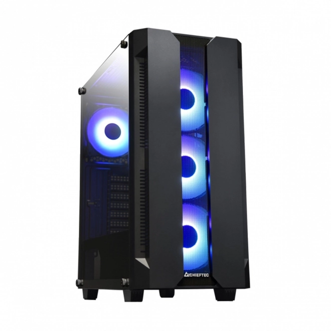 Obudowa Midi Tower CHIEFTEC Hunter z 4x wentylatorami RGB