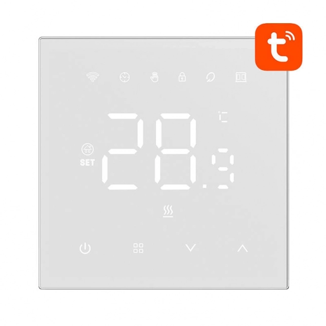 Inteligentny termostat Avatto WT410-BH-3A-W Gazowy kocioł 3A WiFi