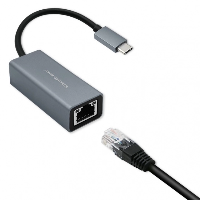 Adapter USB-C do RJ45 Ethernet | 1000 Mb/s | Aluminiowa obudowa