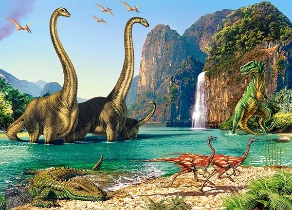 Puzzle Świat Dinozaurów