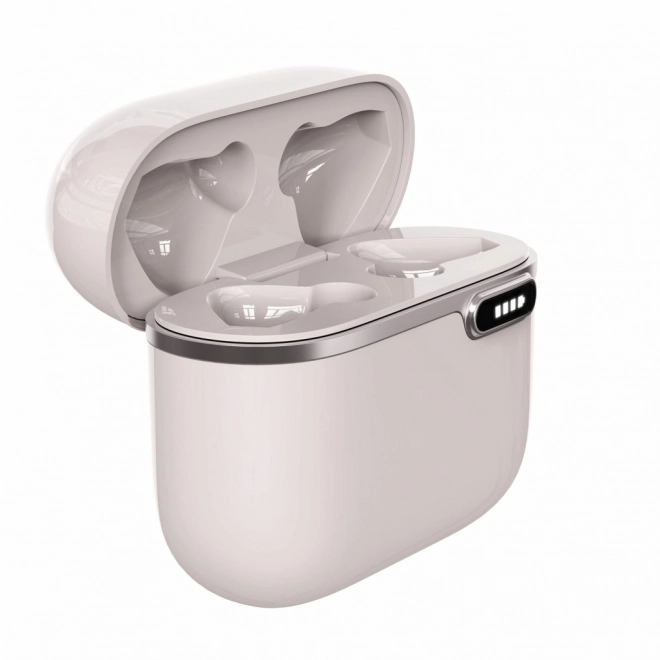 Słuchawki Bluetooth z HQ mikrofonem TWS białe
