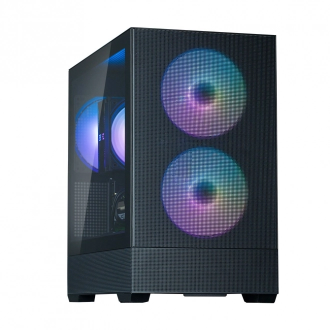 Obudowa P30 Air mATX Mini Tower z wentylatorami ARGB czarna