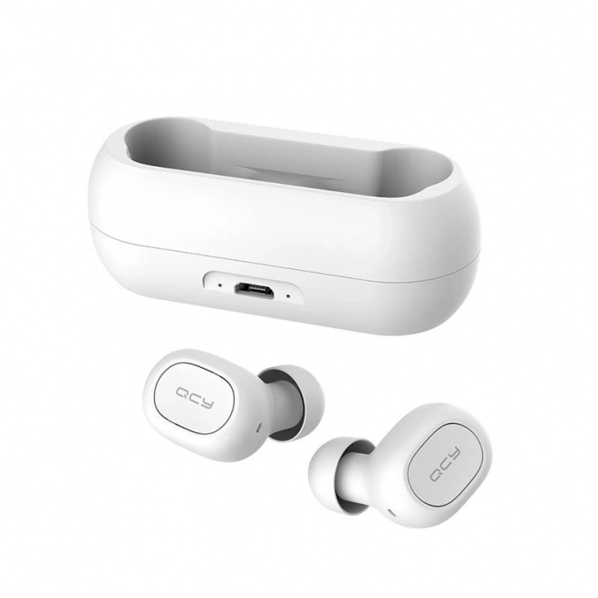 Bezprzewodowe słuchawki TWS QCY T1C Bluetooth V5.0 (białe)