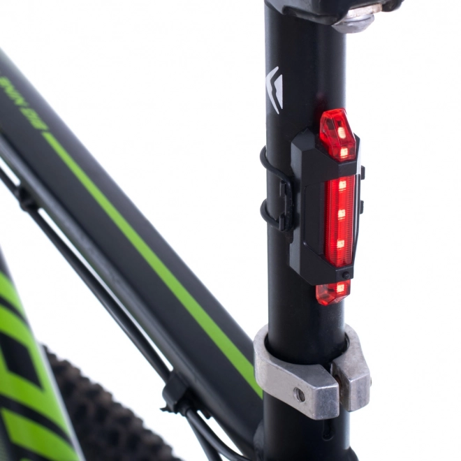 Zestaw świateł rowerowych LED USB