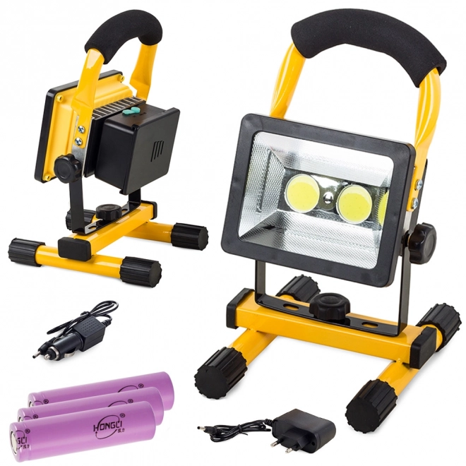 Przenośny reflektor LED na baterie