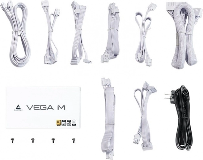 W pełni modularne okablowanie dla czystej zabudowy