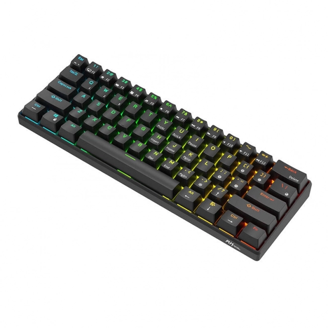 Mechaniczna klawiatura Royal Kludge RK61 RGB z czerwonymi przełącznikami
