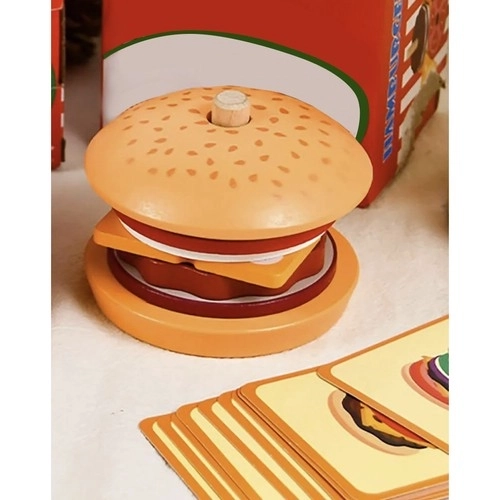 Kruzzel drewniany hamburger 22673