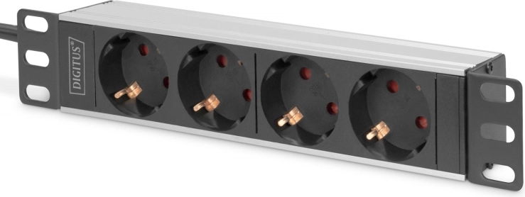 Aluminiowa listwa zasilająca do szaf 10" RACK DIGITUS