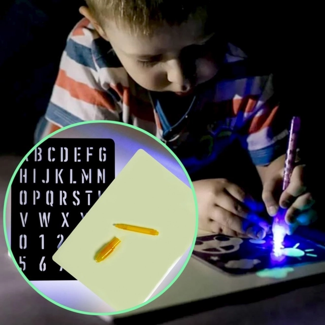 Tablica rysunkowa świecąca dla dzieci