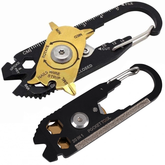 Karabińczyk do kluczy multitool