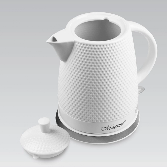 Ceramiczny czajnik elektryczny 1,5l 1500W MR-069-BIAŁY