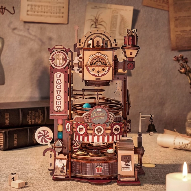 RoboTime 3D układanka kulkowa fabryka czekolady