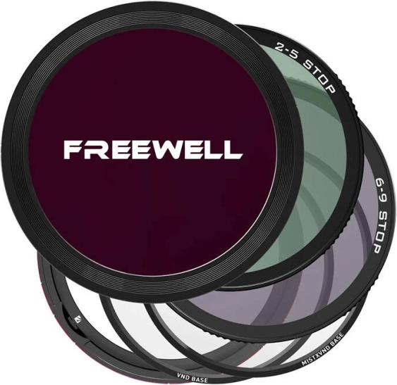Magnetyczny zestaw zmiennych filtrów ND FREEWELL 82 mm