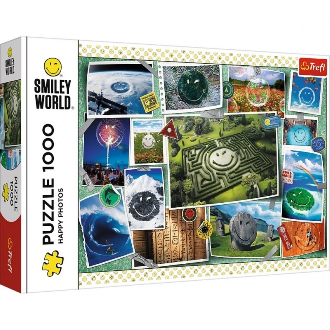 Puzzle Smiley: Uśmiechnięte fotki 1000 elementów