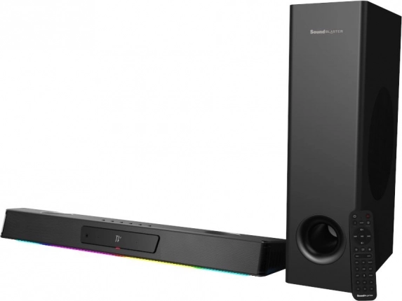 Soundbar SOUND BLASTER Katana V2X z kompaktowym subwooferem