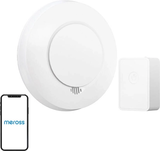 Inteligentny czujnik dymu MEROSS z Wi‑Fi i HomeKit