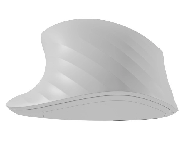 Bezprzewodowa mysz Siskin 2 1600 DPI Bluetooth 5.0 + 2,4GHz – Biała