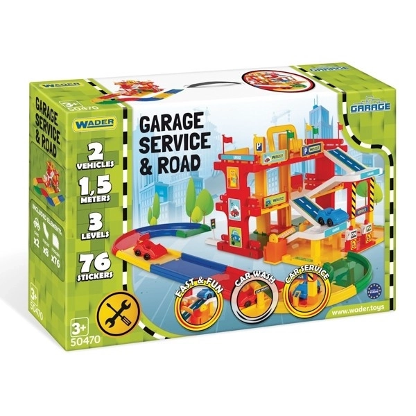 Garaż Service z drogą od Wader