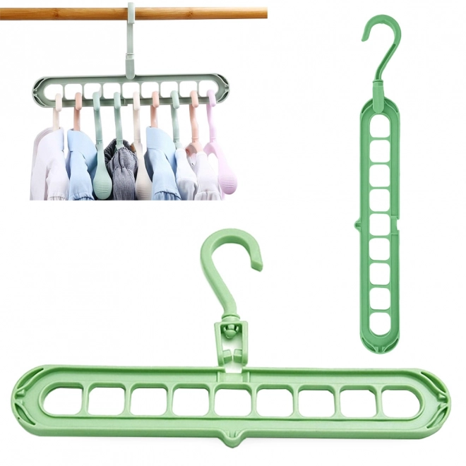 Zielony wielofunkcyjny organizer szafy 2 sztuki