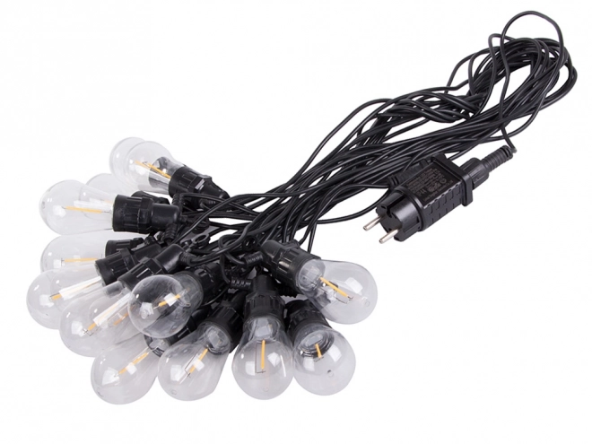 Ogrodowa girlanda świetlna z 20 żarówkami LED