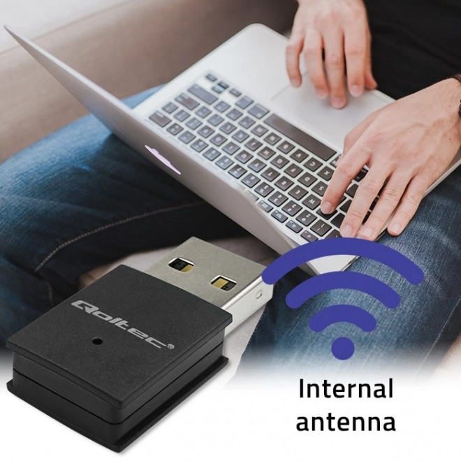 Bezprzewodowy mini adapter Wi-Fi i Bluetooth 4.0 USB