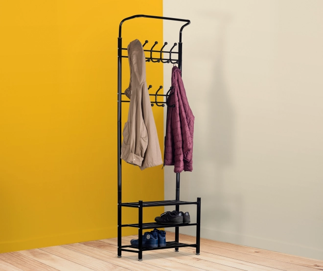 Wieszak na ubrania + szafka, półka, półka na buty ModernHome