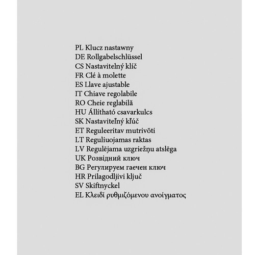Nastawny klucz Bigstren 24283