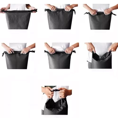 Wodoszczelna torba 10L czarna 23565