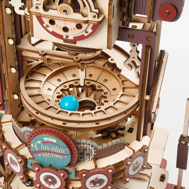 RoboTime 3D układanka kulkowa fabryka czekolady