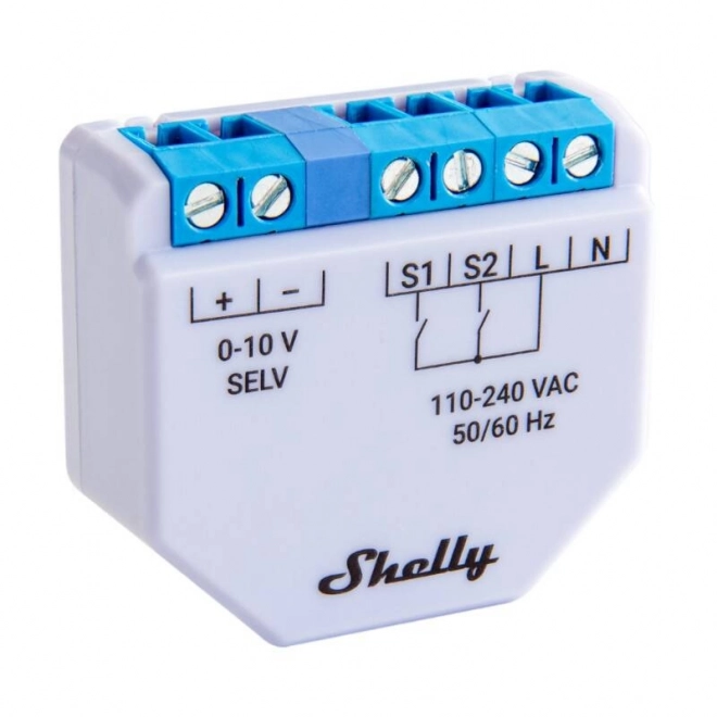 Shelly Plus 0-10V ściemniacz światła WiFi/Bluetooth