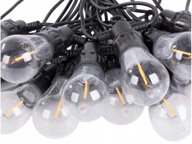 Ogrodowa girlanda świetlna z 20 żarówkami LED