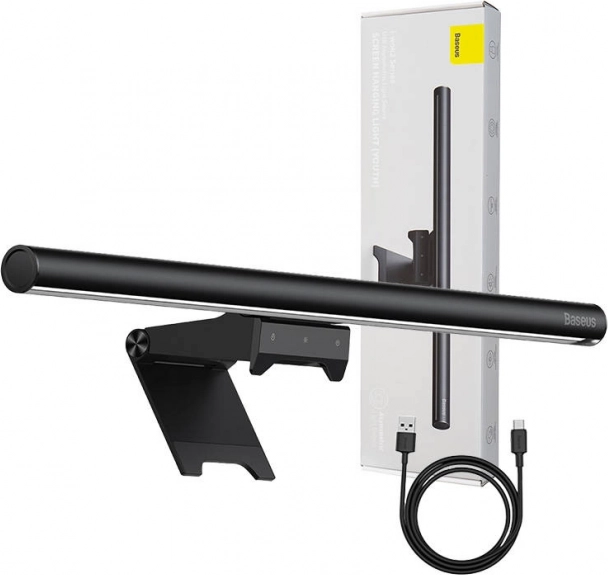 Lampka na monitor Baseus i-wok 2 z panelem dotykowym – czarna