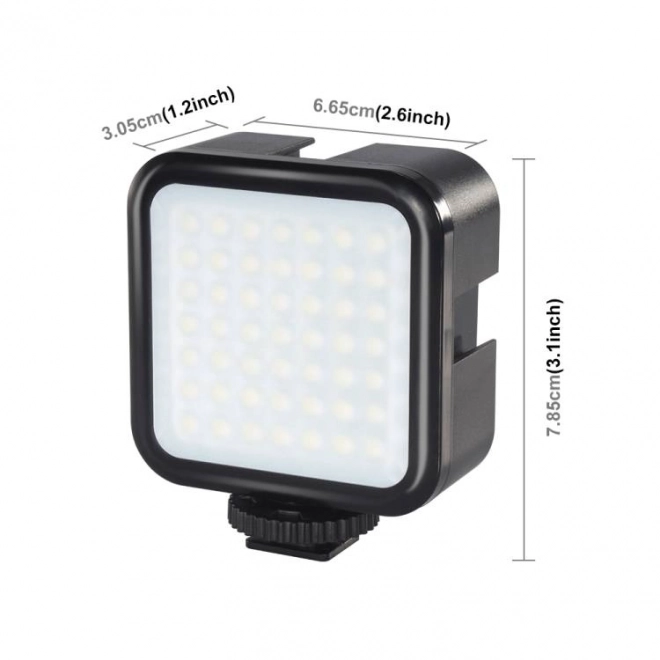 Lampa LED Puluz do aparatu 860 lumenów