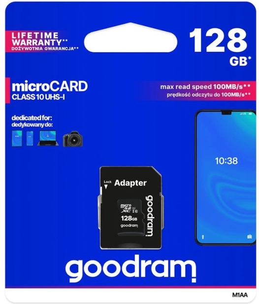 Karta pamięci Goodram microSD 128GB