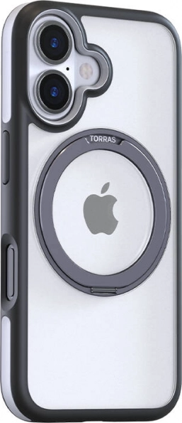 Etui TORRAS Ostand R Fusion do iPhone 16 czarne