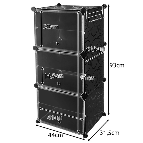 Modularny organizer na buty - 6 poziomów