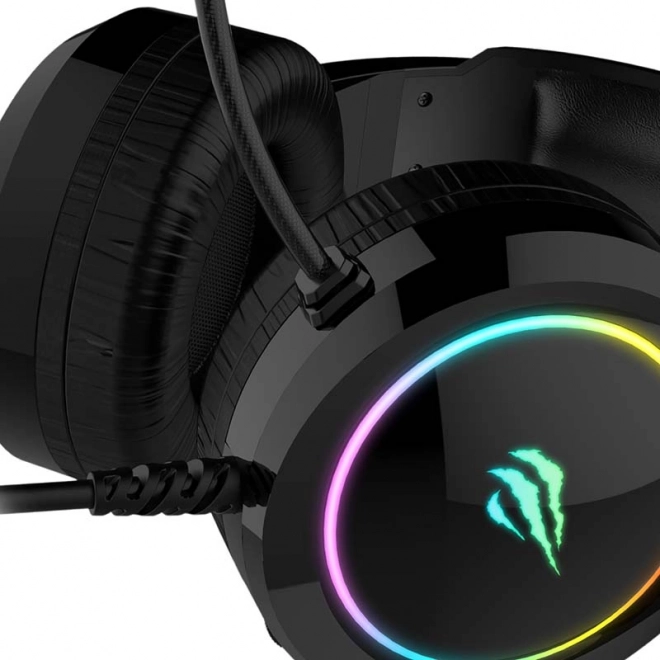 Słuchawki gamingowe Havit GAMENOTE H2232D RGB USB 3,5 mm