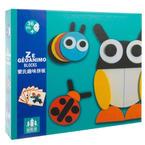 Drewniane puzzle Kruzzel 22426