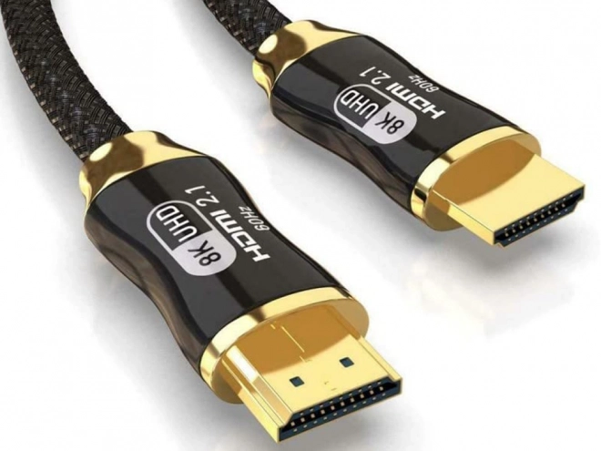 Ultraszybki kabel HDMI 8K 60Hz 4K 120Hz pozłacany 1,5 m