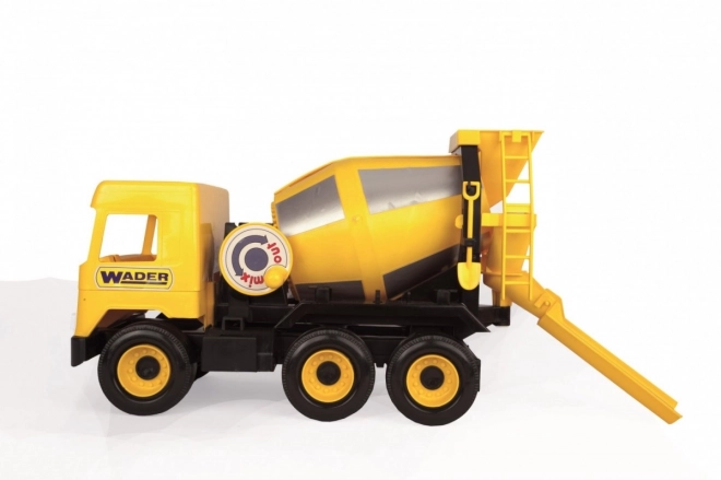 Żółta betoniarka 38 cm Middle Truck w pudełku