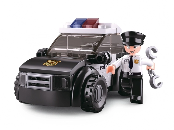 Sluban Policja radiowóz 4 w 1