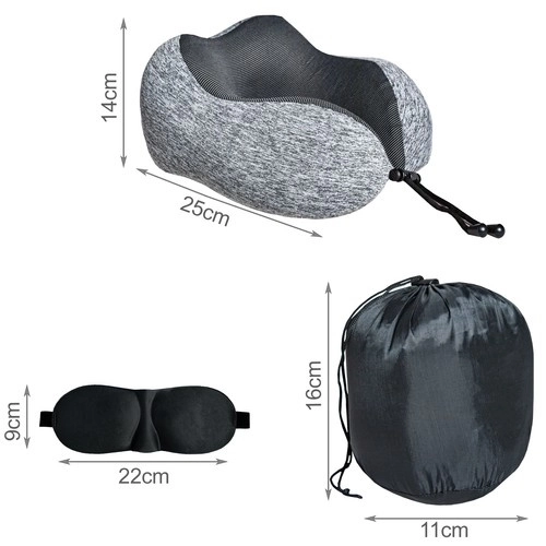 3D podróżna poduszka