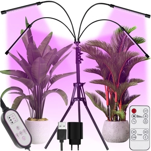 Lampa 20 LED 4 szt. do wzrostu roślin Gardlov 19388