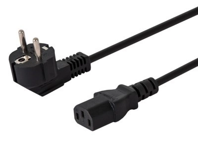 Kabel zasilający z końcówką kątową 1,8m