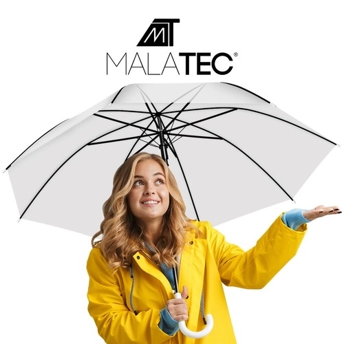 Przezroczysty parasol