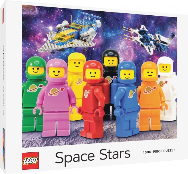 Puzzle stołowe LEGO Kosmiczni bohaterowie 1000 elementów – Chronicle Books